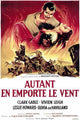 Gone with the Wind Movie Poster Print showcasing classic film art.