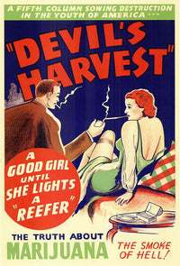 Devil's Harvest Movie Poster Print showcasing dramatic imagery.