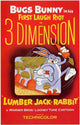 Lumber Jack-Rabbit Movie Poster Print featuring whimsical design.
