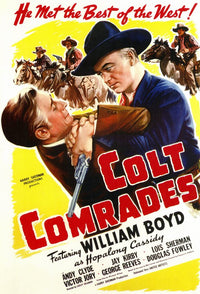 Colt Comrades Movie Poster Print showcasing vibrant colors and classic film artwork.