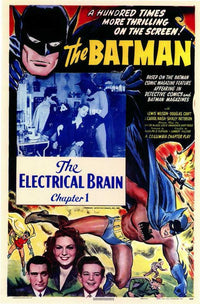 Batman Movie Poster Print showcasing the iconic superhero.