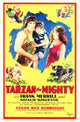 Tarzan the Mighty Movie Poster Print showcasing iconic adventure artwork.