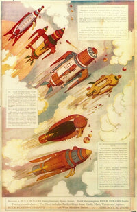 Buck Rogers Movie Poster - Sci-Fi Classic Art Print