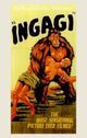 Ingagi Movie Poster Print showcasing thrilling adventure artwork.