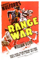 Range War Movie Poster Print showcasing cinematic artwork