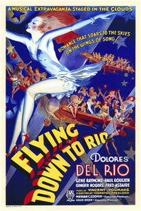 Flying Down to Rio Movie Poster Print showcasing classic cinema.