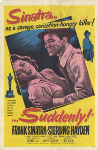 Suddenly Movie Poster Print showcasing dramatic cinematic artwork.
