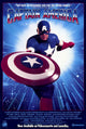 Captain America Movie Poster Print showcasing the iconic superhero.