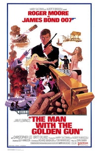 The Man with the Golden Gun Movie Poster Print (11x17)