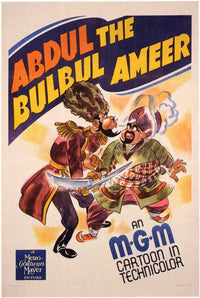 Abdul the Bulbul Ameer Movie Poster Print showcasing vibrant artwork.