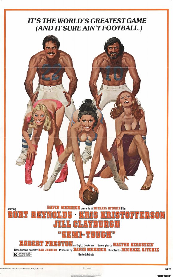 Semi-Tough Movie Poster Print featuring dynamic film art.