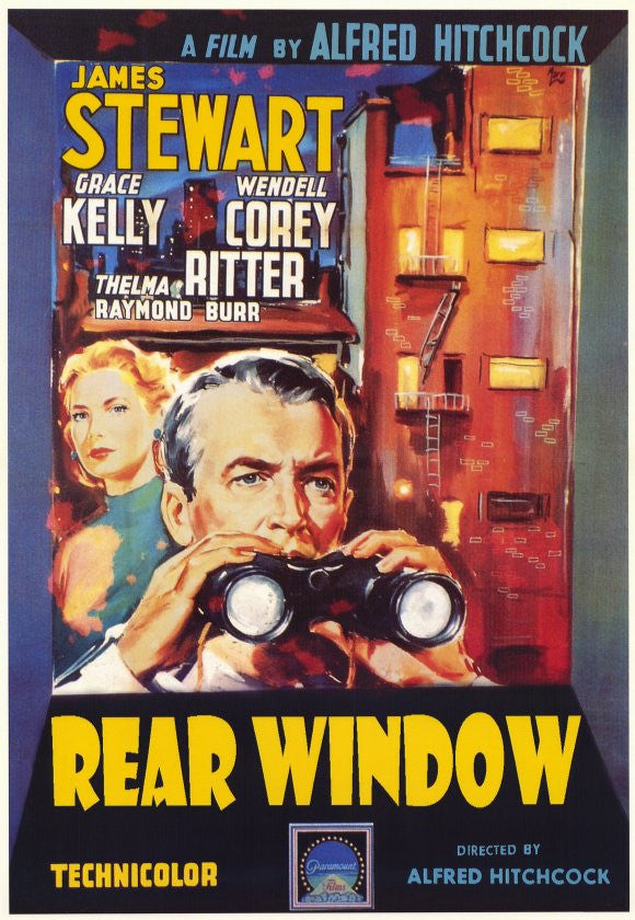 Rear Window Movie Poster Print (11x17) | Posterazzi