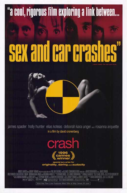 Crash Movie Poster Print showcasing dramatic cinematic art.