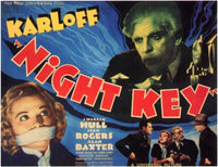 Night Key Movie Poster Print showcasing classic film art