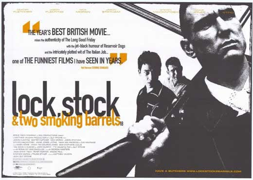 Lock, Stock and 2 Smoking Barrels Movie Poster Print (11x17)