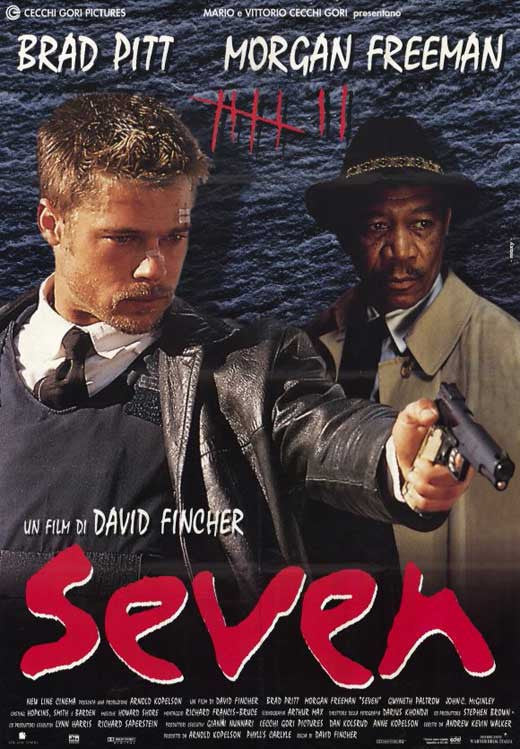 Seven Movie Poster Print - 11x17 Wall Art