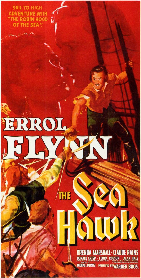 The Sea Hawk Movie Poster Print - 11x17 | Posterazzi