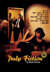 Pulp Fiction Movie Poster Print 11x17 | Posterazzi
