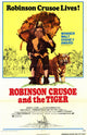 Robinson Crusoe Movie Poster Print featuring classic adventure theme.