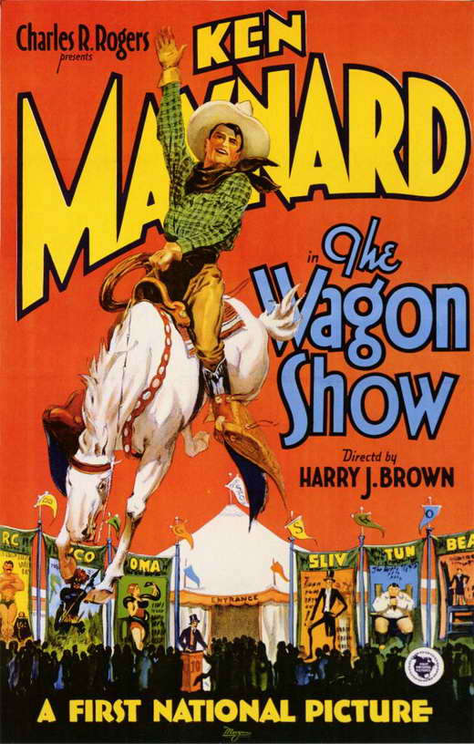 The Wagon Show Movie Poster Print showcasing vibrant colors and striking imagery.