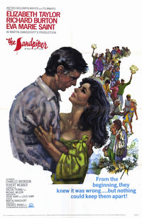 The Sandpiper Movie Poster Print featuring classic cinema art.