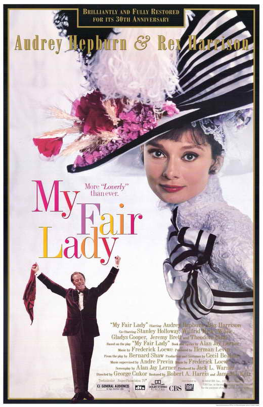 My Fair Lady Movie Poster Print (11x17) - Classic Film Art