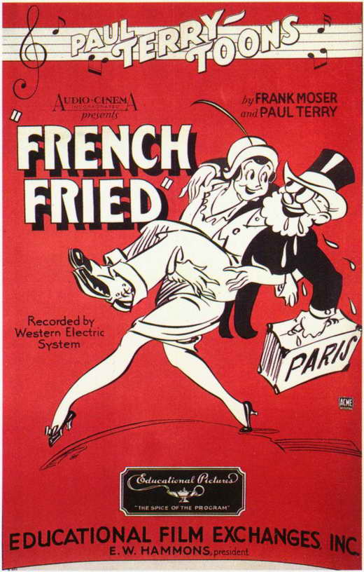 French Fried Movie Poster Print showcasing vibrant film art.