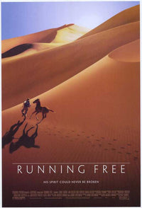 Running Free Movie Poster Print showcasing adventure and freedom.
