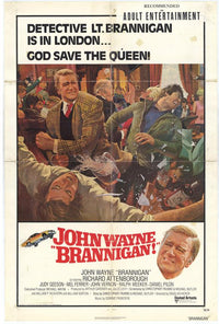 Brannigan Movie Poster Print showcasing classic film art.