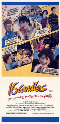 Sixteen Candles Movie Poster Print (11x17) - Perfect for Home Décor