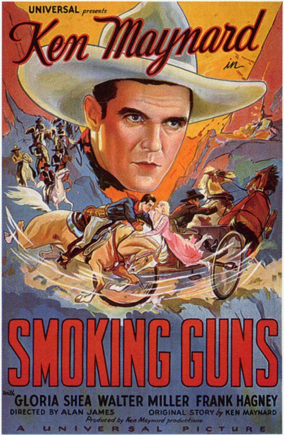 Smoking Guns Movie Poster Print showcasing vibrant colors and cinematic appeal.