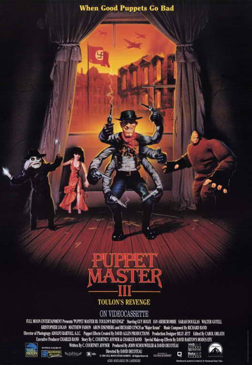 Puppet Master 3: Toulon's Revenge Movie Poster Print (11x17)