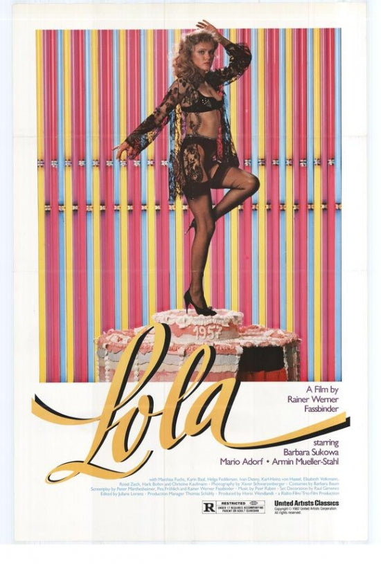Lola Movie Poster Print showcasing vibrant cinematic artwork