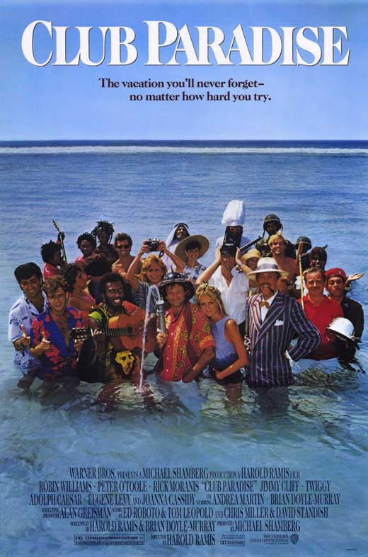 Club Paradise Movie Poster Print (11x17) - Perfect for Home Decor