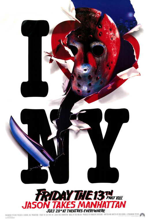 Friday the 13th, Part 8: Jason Takes Manhattan Movie Poster Print