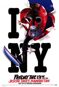 Friday the 13th, Part 8: Jason Takes Manhattan Movie Poster Print