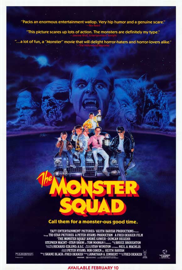 The Monster Squad Movie Poster Print (11x17) | Posterazzi