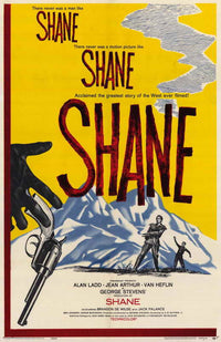 Shane Movie Poster Print (11 x 17) - Pop Culture Graphics