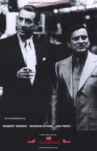 Casino Movie Poster Print - 11x17 Wall Art