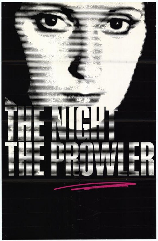 The Night Prowler Movie Poster Print featuring dramatic visuals.