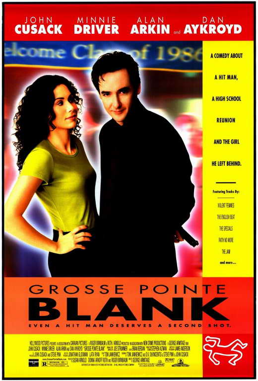 Grosse Pointe Blank Movie Poster Print featuring iconic film artwork.