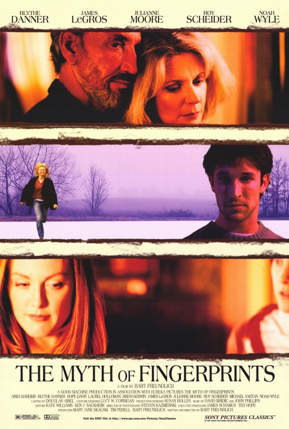 The Myth of Fingerprints Movie Poster Print featuring captivating visuals.