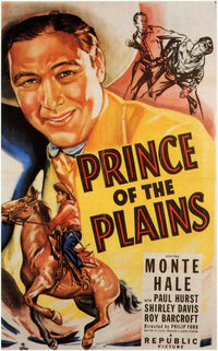 Prince of the Plains Movie Poster Print showcasing vibrant colors and classic film artistry.
