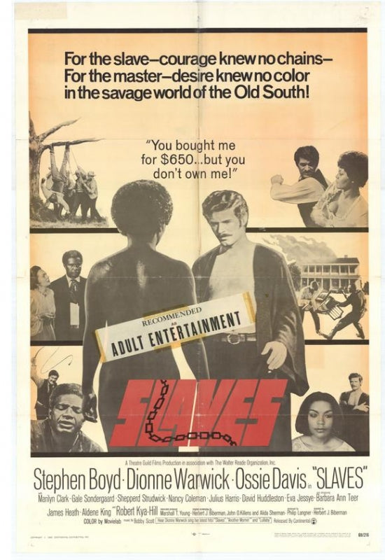 Slaves Movie Poster Print showcasing dramatic visuals from the film.