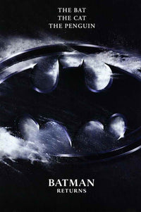 Batman Returns Movie Poster Print 11x17 featuring iconic Batman imagery.