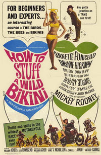 How to Stuff a Wild Bikini Movie Poster Print (11x17)