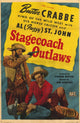 Stagecoach Outlaws Movie Poster Print featuring classic Wild West theme.