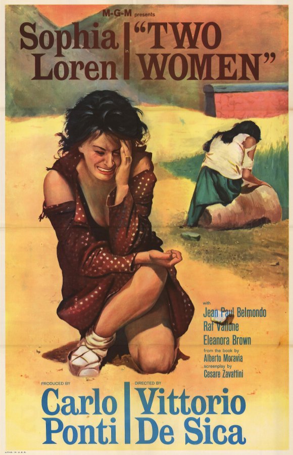 Two Women Movie Poster Print showcasing strong female characters.