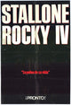 Rocky IV Movie Poster Print showcasing vibrant colors and dynamic imagery.