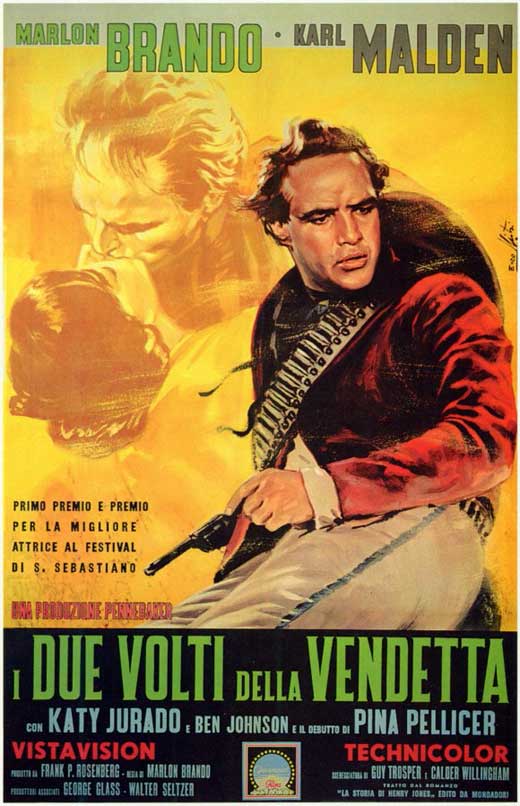 One-Eyed Jacks Movie Poster Print showcasing classic cinema art.